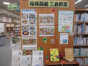 箱根西麓三島野菜展示写真